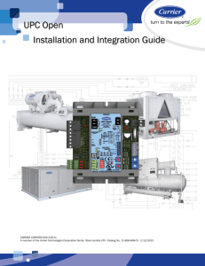 UPC Open Installation and Integration Guide