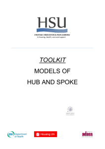 toolkit models of hub and spoke