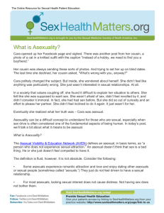 What is Asexuality? - SexHealthMatters.org