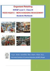 RS303 Merchandising Management
