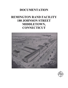 documentation remington rand facility 180 johnson street