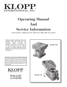 Manual - Klopp International, Inc.