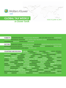 Global Tax Weekly