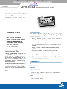 ATC 600A specification sheet