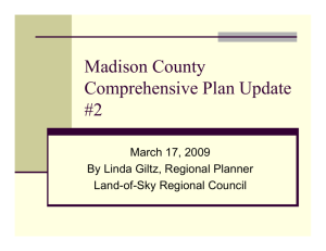 Madison County Comprehensive Plan Update