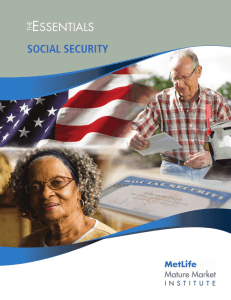 Social Security, The Essentials