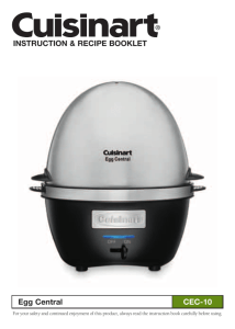 Manual - Cuisinart.com