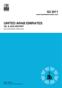 united arab emirates oil & gas report q3 2011