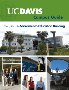 Sacramento GSM Campus Guide - UC Davis Graduate School of