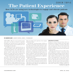 The Patient Experience