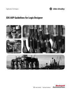 EDS AOP Guidelines for Logix Designer