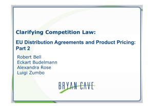 Clarifying Competition Law