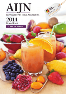 European Fruit Juice Association Liquid Fruit