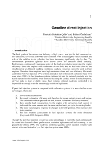 Gasoline direct injection 1