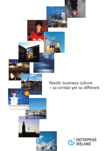 Nordic business culture – so similar yet so different