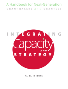 Integrating Capacity and Strategy