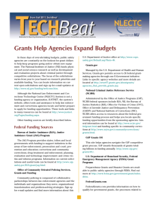 Grants Help Agencies Expand Budgets