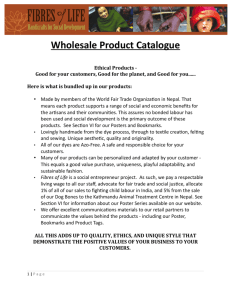 Wholesale Product Catalogue