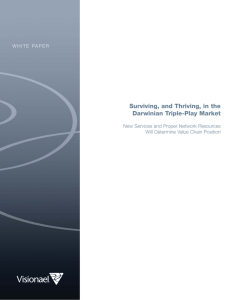 Visionael White Paper - Surviving in the Triple