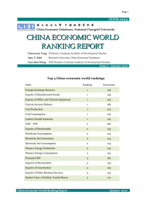 china economic world ranking report