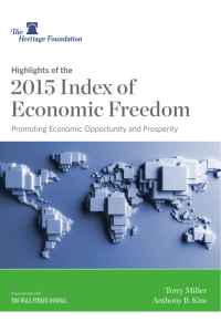Highlights of the 2015 Index of Economic Freedom