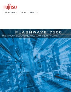 flashwave® 7500 - JM Fiber Optics