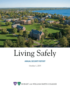 annual security report - Hobart and William Smith Colleges