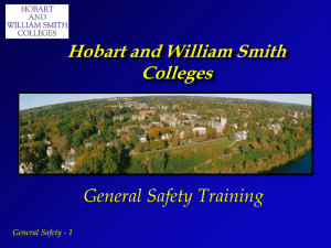 Emergency Preparedness - Hobart and William Smith Colleges