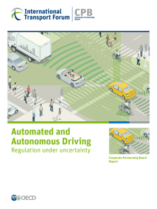 Automated and Autonomous Driving