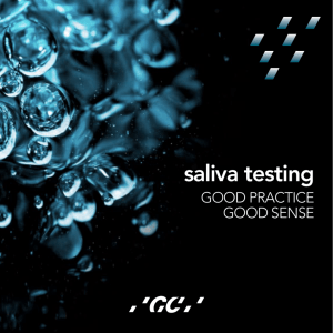 saliva testing