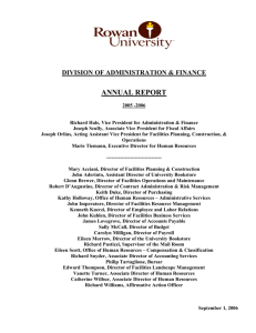 Annual Report - Rowan University