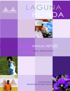 annual report - Laguna Honda