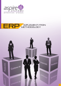 ERP implementation methodology