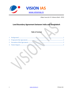 Land Boundary Agreement