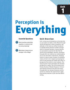 Perception Is Everything - Doral Academy Preparatory