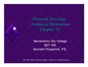 Pictorial Drawing - Technical Illustration Chapter 12