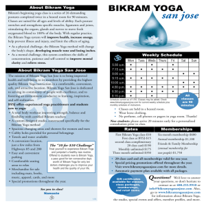 general 3up - Bikram Yoga San Jose