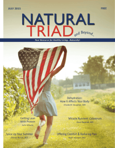 July 2015 - Natural Triad Magazine