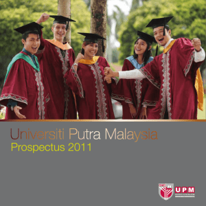 Did you know? - Universiti Putra Malaysia