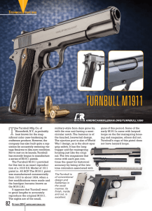 TURNBULL M1911 - Turnbull Manufacturing