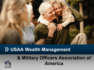 USAA Wealth Management & Military Officers Association of America