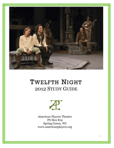 twelfth night - American Players Theatre