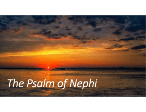 The Psalm of Nephi - Kevin Hinckley.com