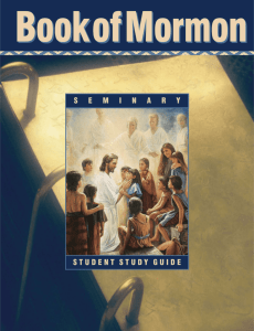 Book of Mormon Student Study Guide - Seminary