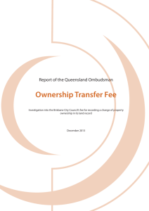 Ownership Transfer Fee