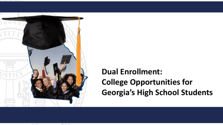 Dual Enrollment Georgia Department Of Education