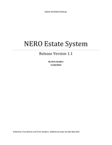 NERO Estate System