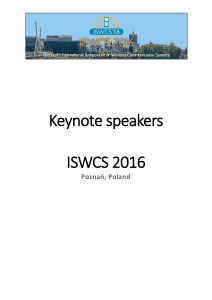 Keynote speakers in PDF