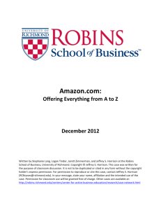 Amazon.com - Robins School of Business