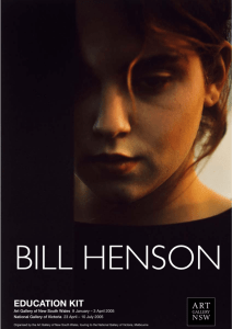 Bill Henson the art of darkness